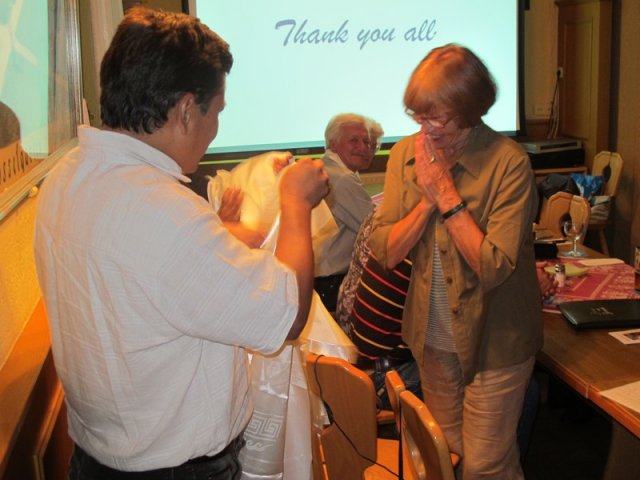 Schulleiter Kesang Shresta in München