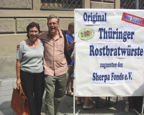 Thüringer Rostbratwurstverkauf 2003
