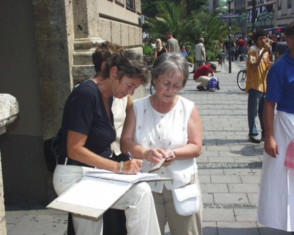 Thüringer Rostbratwurstverkauf 2003
