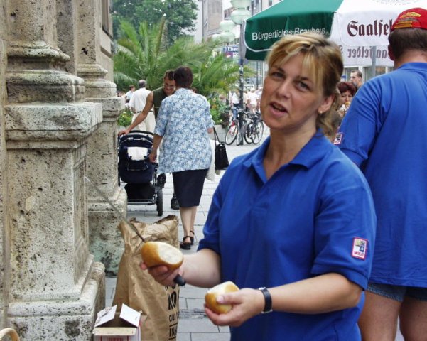 Thüringer Rostbratwurstverkauf 2003