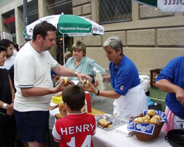Thüringer Rostbratwurstverkauf 2003