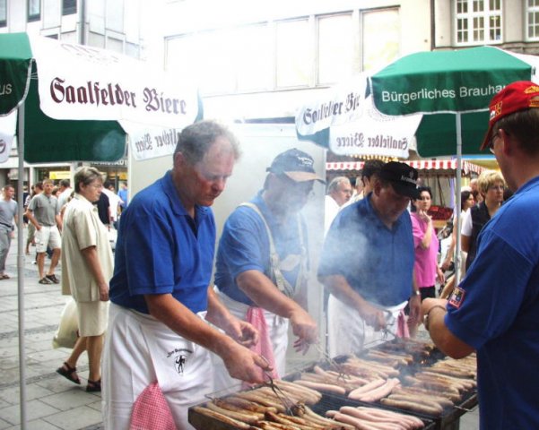 Thüringer Rostbratwurstverkauf 2003