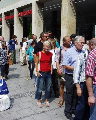 Thüringer Rostbratwurstverkauf 2003