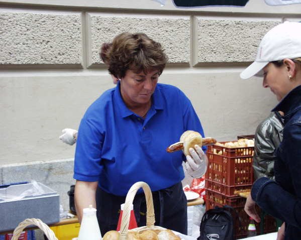 Thüringer Rostbratwurstverkauf 2004