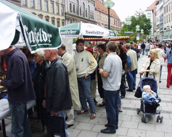 Thüringer Rostbratwurstverkauf 2004