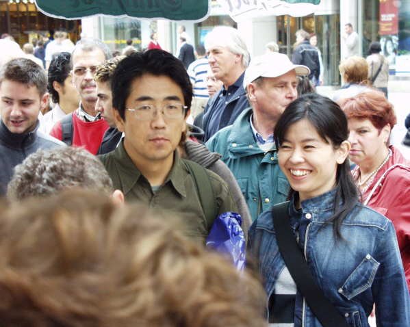 Thüringer Rostbratwurstverkauf 2004