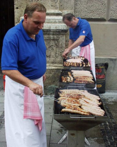 Thüringer Rostbratwurstverkauf 2004