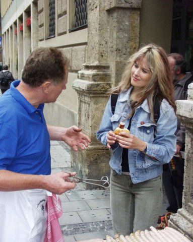 Thüringer Rostbratwurstverkauf 2004