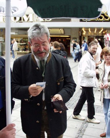 Thüringer Rostbratwurstverkauf 2004