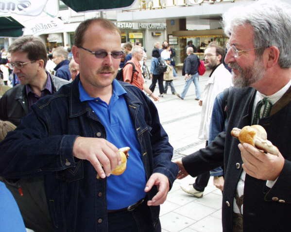 Thüringer Rostbratwurstverkauf 2004