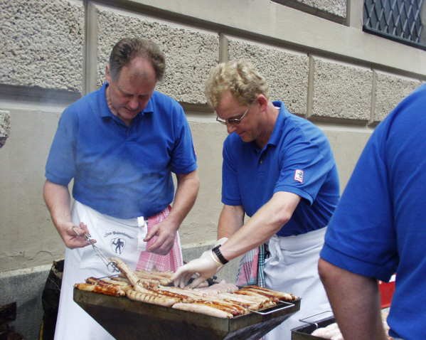 Thüringer Rostbratwurstverkauf 2004