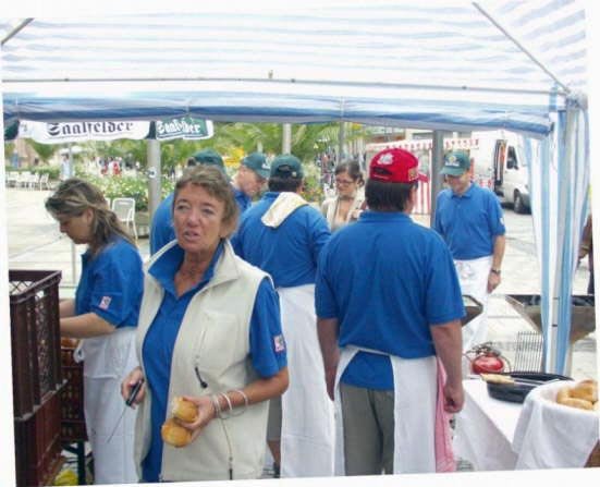 Thüringer Rostbratwurstverkauf 2005