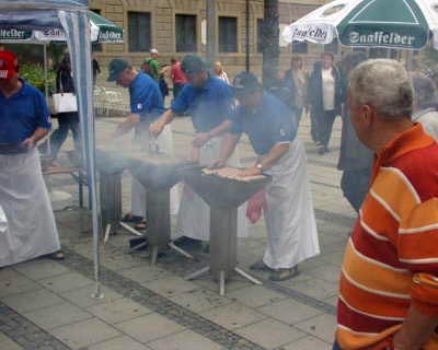 Thüringer Rostbratwurstverkauf 2005