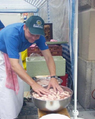Thüringer Rostbratwurstverkauf 2005