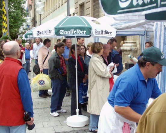 Thüringer Rostbratwurstverkauf 2005