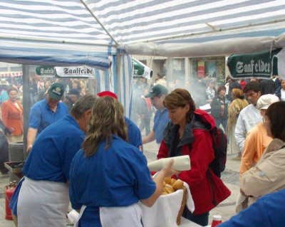 Thüringer Rostbratwurstverkauf 2005