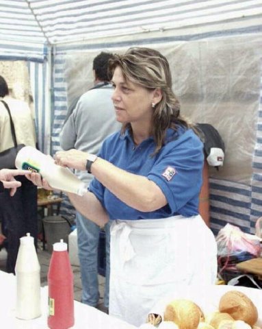 Thüringer Rostbratwurstverkauf 2005