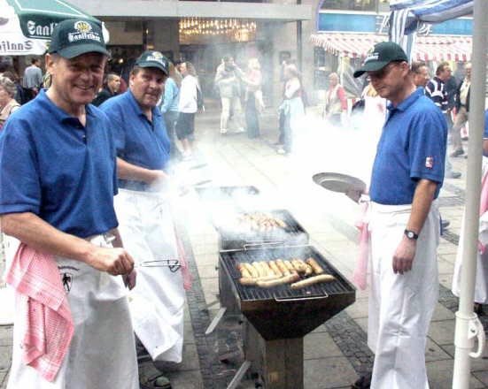 Thüringer Rostbratwurstverkauf 2005