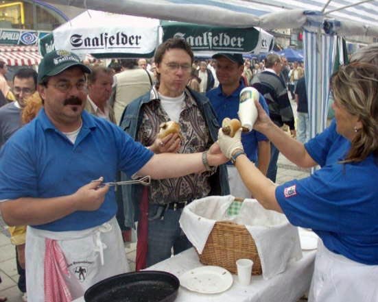 Thüringer Rostbratwurstverkauf 2005