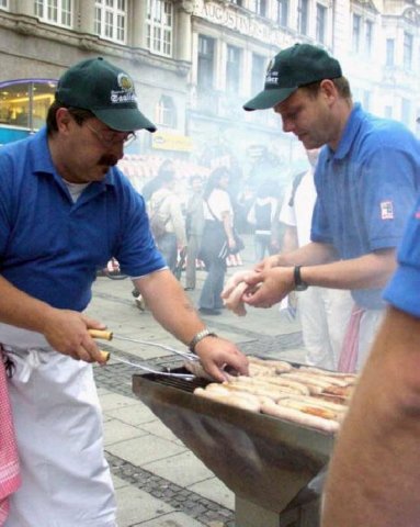 Thüringer Rostbratwurstverkauf 2005