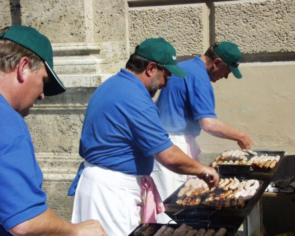 Thüringer Rostbratwurstverkauf 2006
