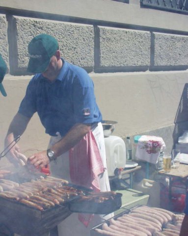 Thüringer Rostbratwurstverkauf 2006