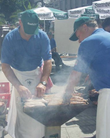 Thüringer Rostbratwurstverkauf 2006