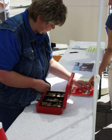 Thüringer Rostbratwurstverkauf 2006