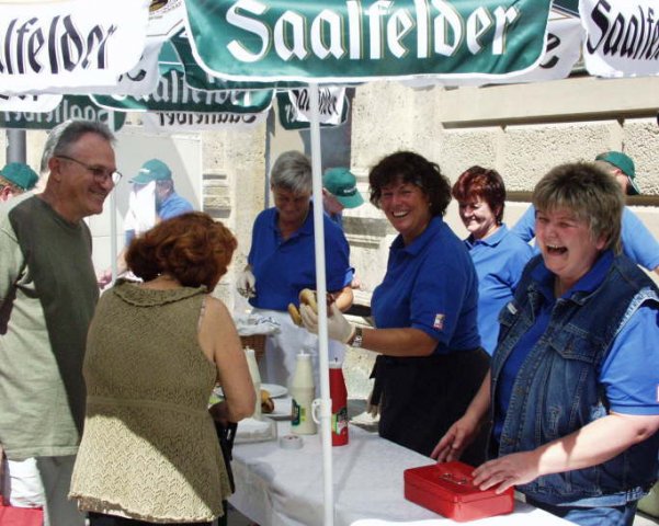 Thüringer Rostbratwurstverkauf 2006