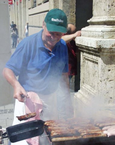 Thüringer Rostbratwurstverkauf 2006