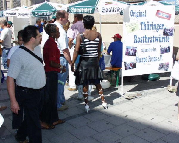 Thüringer Rostbratwurstverkauf 2006