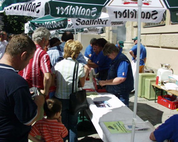 Thüringer Rostbratwurstverkauf 2006