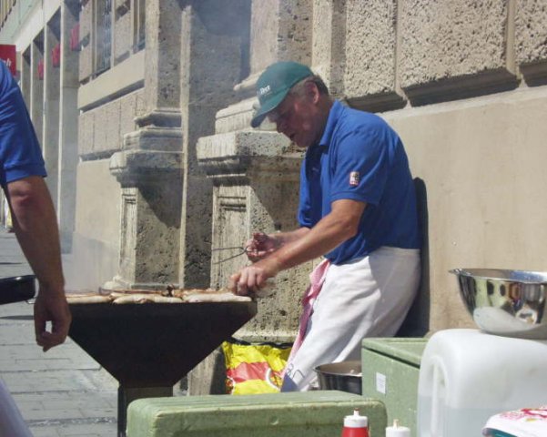 Thüringer Rostbratwurstverkauf 2006