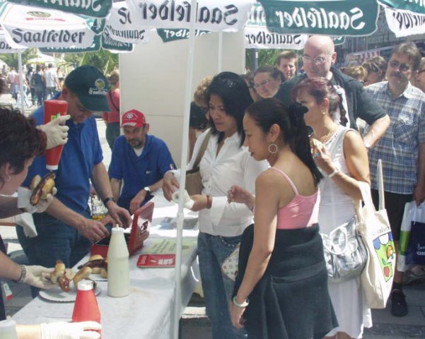 Thüringer Rostbratwurstverkauf 2006
