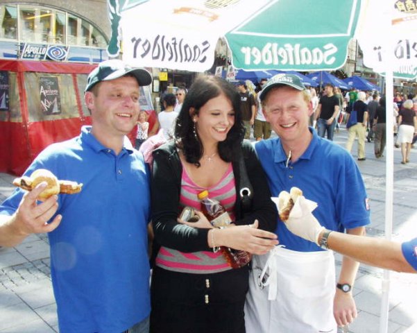 Thüringer Rostbratwurstverkauf 2006