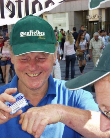 Thüringer Rostbratwurstverkauf 2006