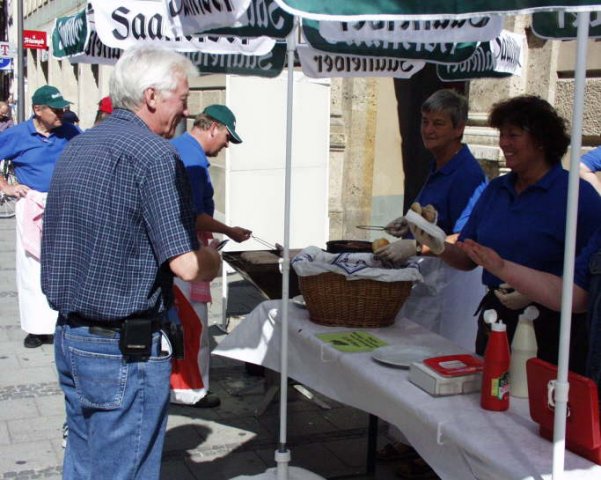 Thüringer Rostbratwurstverkauf 2006