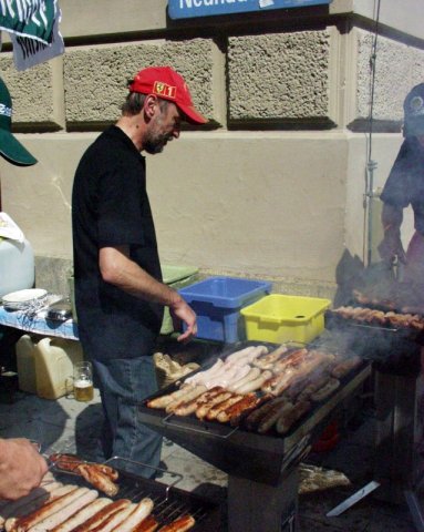 Thüringer Rostbratwurstverkauf 2007