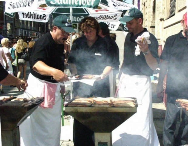Thüringer Rostbratwurstverkauf 2007