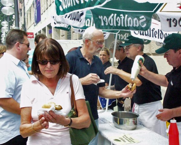 Thüringer Rostbratwurstverkauf 2007