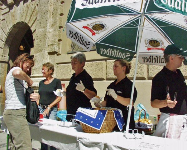 Thüringer Rostbratwurstverkauf 2007