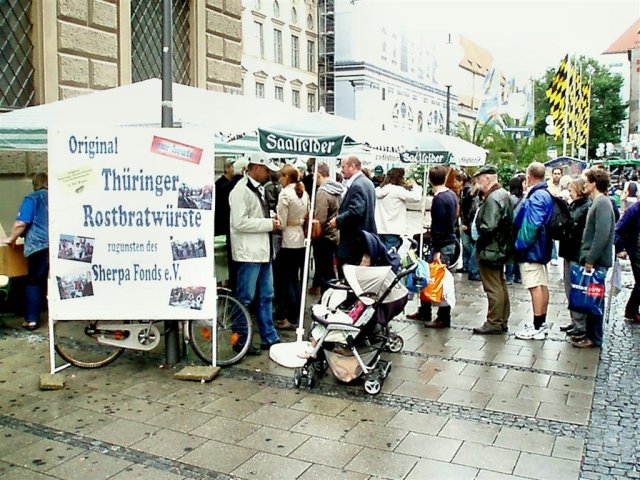 Thüringer Rostbratwurstverkauf 2008