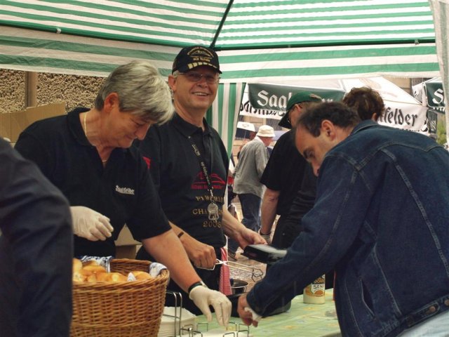 Thüringer Rostbratwurstverkauf 2008