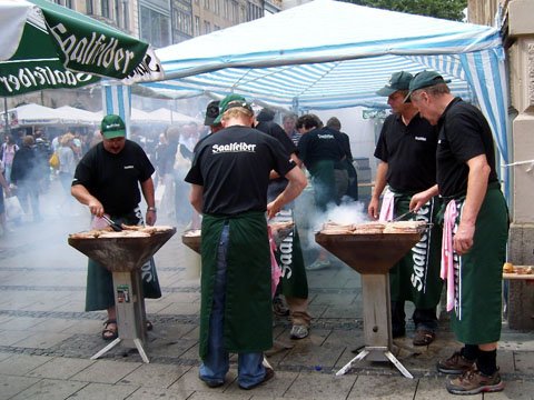 Thüringer Rostbratwurstverkauf 2009