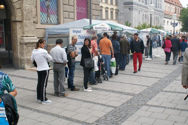 Thüringer Rostbratwurstverkauf 2010