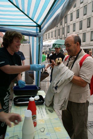 Thüringer Rostbratwurstverkauf 2010