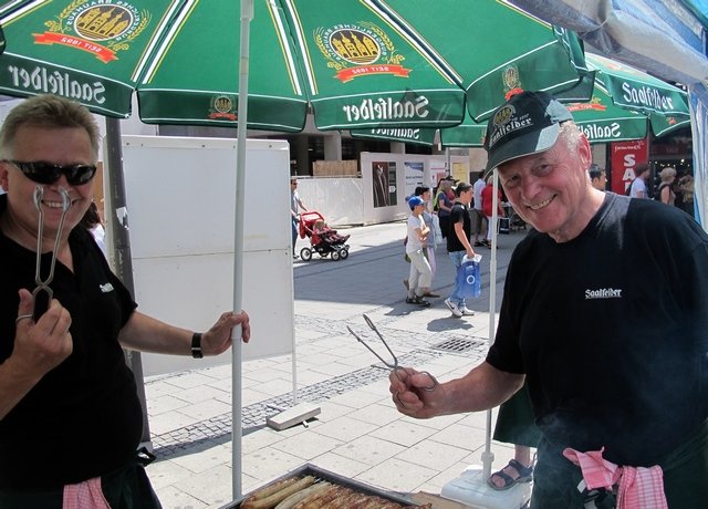 Thüringer Rostbratwurstverkauf 2012