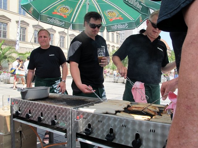 Thüringer Rostbratwurstverkauf 2012